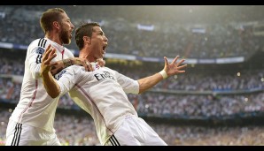 REAL MADRID - JUVENTUS TURIN 1:1 - Da war die Welt noch in Ordnung: Ronaldo bringt die Königlichen per Elfmeter mit 1:0 in Führung