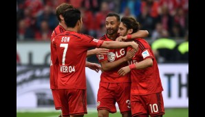 RANG 108: Spieler von Bayer Leverkusen können sich im Schnitt auf 2,3 Millionen Euro per anno freuen