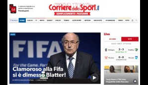 Der Corriere dello Sport lässt hingegen keinen Zweifel, was für ihn in Italien das Thema Nummer 1 sein soll
