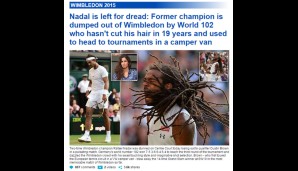 ENGLAND: Die "Daily Mail" dagegen hat offenbar großen Gefallen an Browns Haarpracht gefunden und bringt dessen Friseurbesuch-Turnus ans Licht