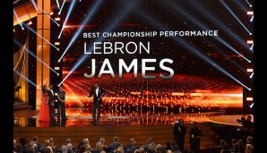 Als Preisträger darf natürlich auch NBA-Superstar LeBron James nicht fehlen