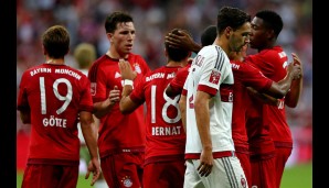 Am Ende dürfen die Bayern jubeln: Juan Bernat und Mario Götze schießen die Münchner ins Finale gegen Real Madrid