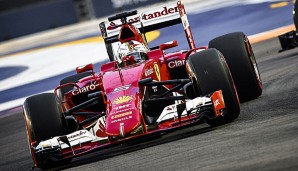 Sebastian Vettel lieferte beim Großen Preis von Singapur eine Demonstration ab - trotz zweier Rückschläge