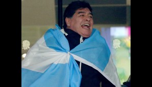 Diego Maradona ist großer Rugby-Fan. Für seine Argentinier ist im Halbfinale Endstation