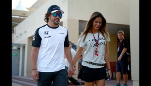 Diese Begleitung treibt selbst Dauernörgler Fernando Alonso ein Lächeln ins Gesicht