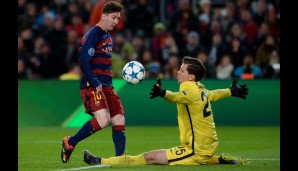Dann jedoch stand glücklicherweise wieder das Sportliche im Vordergrund. Und Barca leistete Schützenhilfe für Leverkusen - unter anderem dank Leo Messi