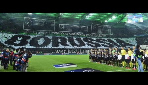 Das Publikum verwandelte den Borussia-Park in einen wahren Fußballtempel
