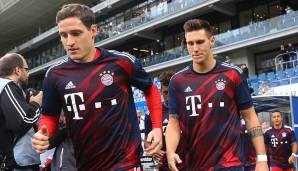 Sebastian Rudy und Niklas Süle kamen im vergangenen Sommer aus Hoffenheim zu den Bayern. Rudy hat einen Vertrag bis 2020, jener von Süle läuft bis 2022