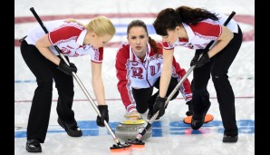 ...Anna Sidorova ist die zweite russische Curling-Dame, die nicht nur auf dem Eis eine gute Figur macht