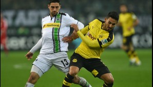 MITTELFELD Ilkay Gündogan (Borussia Dortmund): Mann des Spiels in Gladbach. Einen Treffer erzielte er selbst, einen bereitete er mustergültig vor - und beim dritten hatte er mit dem Pass auf Torvorbereiter Reus ebenfalls seine Füße im Spiel