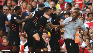 Neue Saison, alter Wahnsinn: Klopp und Liverpool ringen Arsenal im Emirates 4:3 nieder