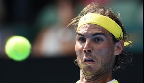Ob das Erscheinungsbild der netten Damen Rafa Nadal so erschreckt hat? Für den Spanier ist jedenfalls schon Schluss