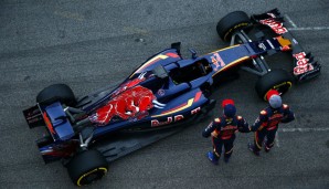 Beim zweiten Barcelona-Test zeigte sich Toro Rosso mit dem komplett neuen Auto - neben der Lackierung gab es weitere Änderungen