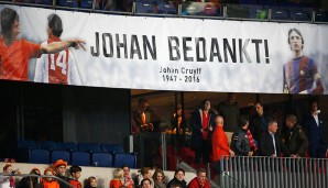 Ein emotionaler Abschied von einem der größten Fußballer aller Zeiten: "Danke, Johan!"