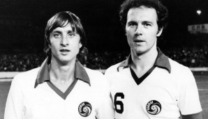 Cruyff stand für attraktiven Fußball - egal ob als Spieler oder Trainer: "Genießbar und erfolgreich"