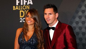 Nach Pique und Shakira vermutlich das bekannteste Paar: Lionel Messi und Model Antonella Roccuzzo sind seit 2008 zusammen