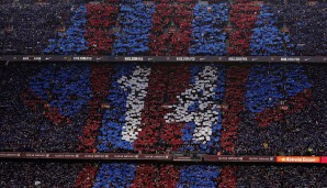 Im Camp Nou verabschiedete man sich von "número 14"