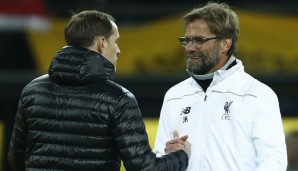 April 2016: Der Vorgänger trifft auf seinen Nachfolger - Thomas Tuchel und Jürgen Klopp treffen im Europa-League-Viertelfinale aufeinander. Klopp holt mit Liverpool im Hinspiel auswärts ein 1:1
