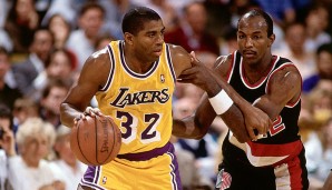 MAGIC JOHNSON: 13/13 Triple-Doubles (Los Angeles Lakers, 1987-88, '90-91)