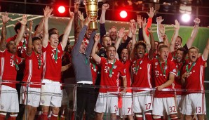 Das ist das Ding! Die Bayern sind Pokalsieger 2016 und Guardiola darf als Erster...