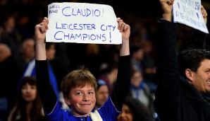 Für Ranieri, der während des Chelsea-Spiels auf dem Rückweg von einem Besuch bei seiner Mutter im Flieger sitzt, gibt es die frohe Botschaft von der Stamford Bridge