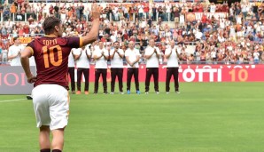 18. AS ROM: Der Klub von Legende Francesco Totti hat laut Forbes einen Wert von 508 Millionen Dollar (445 Mio. Euro)