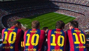 2. Platz: Wer die 78.251 Zuschauer bei Barca-Heimspielen ins Camp Nou brachte ist wahrlich kein allzu großes Geheimnis...