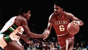 1986 East Semifinals, Bucks vs. Sixers 113:112 - Hartes Duell zwischen Philly und Milwaukee bis zur letzten Possession von Game 7. Erving verschaffte sich Platz, doch sein Jumper fiel nicht. Beim Spalding-Flipper unter dem Korb lief die Zeit ab