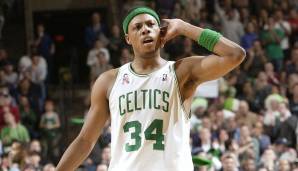Platz 16: Paul Pierce (Boston Celtics): 46 Punkte (11/17 FG, 64,7 Prozent) in der Crunchtime in den Playoffs 2002 in 9 Spielen.