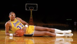 Platz 3 - 10 Teilnahmen: Kareem Abdul-Jabbar (Los Angeles Lakers)