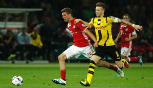 Zum ersten Schlager zwischen Bayern und Dortmund kommt es am 11. Spieltag in Dortmund, das Rückspiel findet am 28. Spieltag in München statt