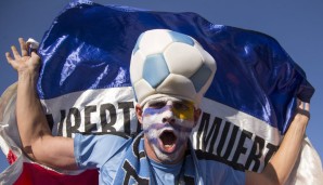 Die Fans von Uruguay sind ein lebendes Beispiel für absolute Fußballverrücktheit