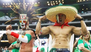 Attacke! Diese beiden Mexikaner lassen keinen Zweifel daran welches Team den Sieg nach Hause holen wird
