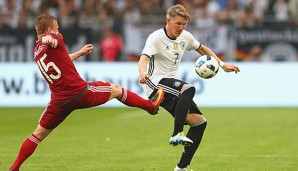 Bastian Schweinsteiger feierte sein Comeback gegen Ungarn