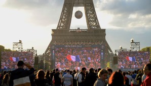 FRANKREICH - ALBANIEN 2:0: Hurra, hurra, die ganze Millionen-Stadt ist da! Paris war bereit für das Duell in Marseille