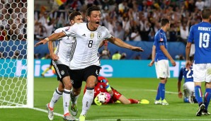 9. Platz: Mesut Özil (11 Einsätze)