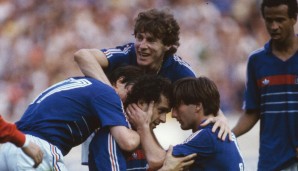 Angeführt wurde Frankreich 1984 von Michel Platini, der neun Tore erzielte und damit heute noch Rekordtorschütze bei EM-Endrunden ist