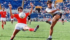 Gary Lineker: Wurde bei der WM 1986 in Mexiko Torschützenkönig, allerdings von der "Hand Gottes" Diego Maradonas jäh gestoppt. Im Halbfinale der WM 1990 waren es die Deutschen in Turin, die seinen Traum vom Titel zerstörten.