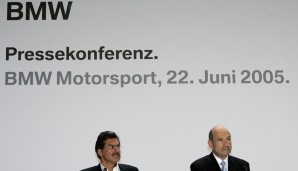 22. Juni 2005, die Sensation: BMW steigt in die Formel 1 ein und kauft Sauber zu 80 Prozent auf, Peter Sauber wird zum Berater von Dr. Mario Theissen