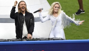 Die Warmup-Party schmiss mal wieder der französische DJ David Guetta, begleitet von der schwedischen Sängerin Zara Larsson