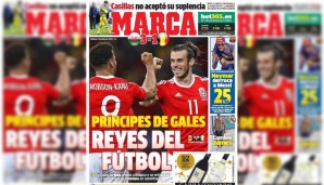 Die "Könige des Fußballs" - Print-Ausgabe der Marca
