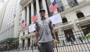 Große Ehre für Jerome Boateng und die Bayern: In New York City geht es am neunten Tag der US-Tour in die Stock Exchange