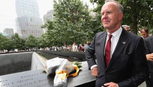 Anschließend besucht der Vorstand das 9/11-Memorial