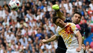 Altmeister Gianluigi Buffon landete durch seine Leistungen für Juventus und für Italien nur knapp hinter Messi und Suarez. Platz 6