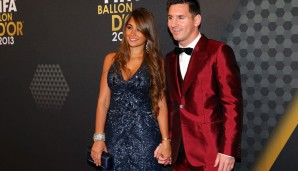 Erste Anzeichen von Extravaganz beim Ballon d'Or 2013: Den Anzug kann nicht jeder tragen