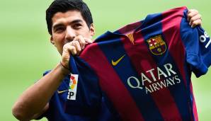 Platz 17 - 81,72 Millionen Euro: Luis Suarez im Sommer 2014 vom FC Liverpool zum FC Barcelona.