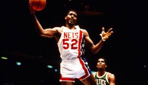 Platz 21: BUCK WILLIAMS (1981-1998) | Teams: Nets, Blazers, Knicks | Punkte: 16.784 | Auszeichnungen: 3x All-Star, 1x All-NBA Second Team, Rookie of the Year