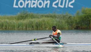 Hamadou Djibo Issaka (London, 2012): Noch weniger Vorbereitungszeit gab sich Issaka vor den Spielen in London. Der Mann aus dem Niger begann drei Monate vor den Wettkämpfen zu rudern. Seine Technik war eine Eigenerfindung