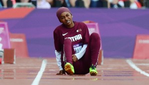 Noor Hussain Al-Maiki (London, 2012): Als erste Leichtathletin aus Katar hat man es nicht leicht. Die Teilnahme wurde von der Regierung nur mit Ganzkörper-Verhüllung gestattet. Tragisch wurde es, als Al-Maiki sich bereits nach dem Sprint-Start verletzte