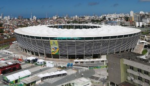 Arena Fonte Nova in Salvador: Fußball - 48.747 Plätze - 195 Millionen Euro - 2013